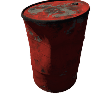 Barrel DmgB Old Red A